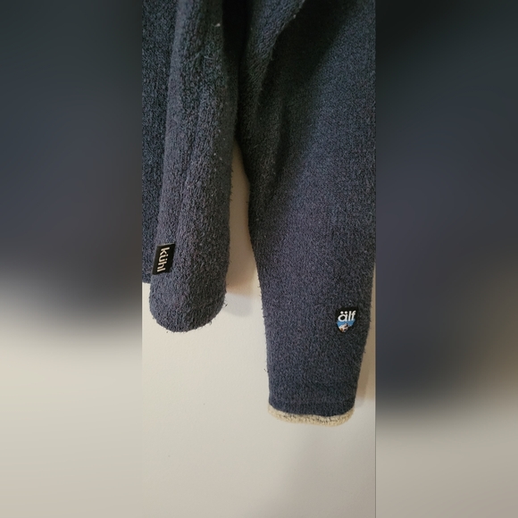 Alf sweater medium kids alfpaca fleece blue kuhl hiking winter fall - Picture 2 of 3